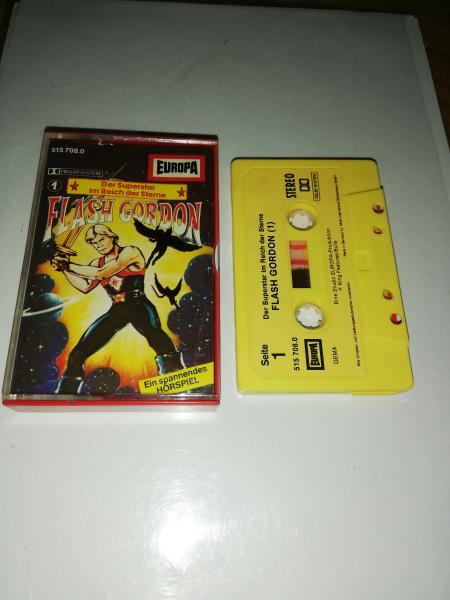 Flash Gordon Folge 1 Der Superstar im Reich der Sterne Gelb mit Gelben Aufkleber 515708.0 Europa
