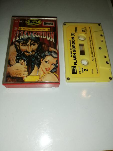 Flash Gordon Folge 6 Brukka. der Feuergott 5-fach Silber geschraubt Gelb mit Gelben Aufkleber 515713.7 Europa