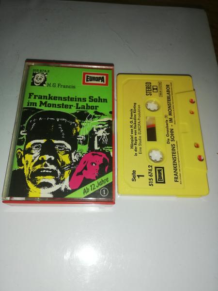 H.G.Francis Folge 1 Frankensteins Sohn im Monster-Labor Gelb mit Gelben Aufkleber 515674.2