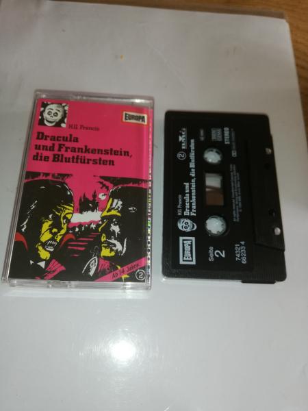 H.G.Francis Folge 2 Dracula U. Frankenstein-Die Blutfürsten Schwarz mit Weißen Druck 8869700224 4/1