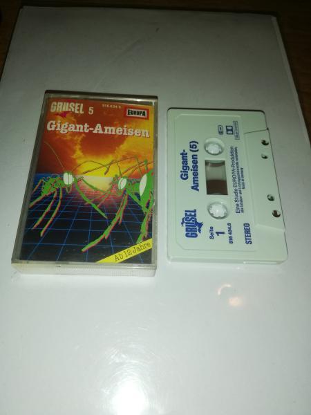 Europa Grusel Folge 5 Gigant-Ameisen Weiß mit Blauen Druck 516434.6 Europa