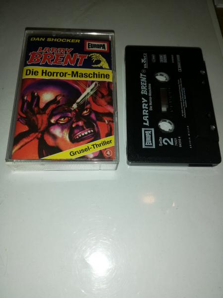 Larry Brent Folge 4 Die Horror-Maschine Schwarz mit Weißen Druck 7432184316.4 Europa