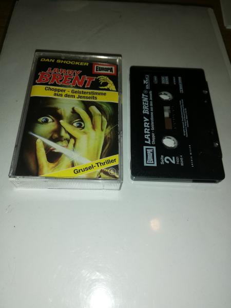 Larry Brent Folge 5 Chopper-Geisterstimme aus dem Jenseits Schwarz mit Weißen Druck 7432185245 4 Europa