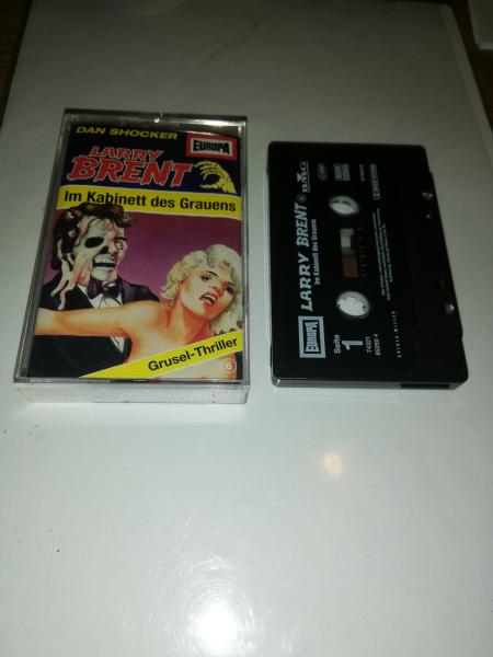 Larry Brent Folge 6 Im Kabinett des Grauens Schwarz mit Weißen Druck 7432185250.4
