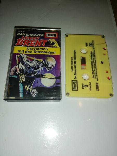 Larry Brent Folge 13 Der Dämon mit den Totenaugen 5-fach Silber geschraubt Gelb 516413.3 Europa