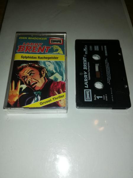 Larry Brent Folge 11 Sylphidas Rachegeister Schwarz mit Weißen Druck 7432187905.4