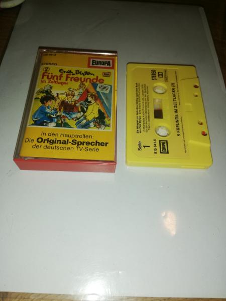 Fünf Freunde Folge 2 im Zeltlager Gelb mit Gelben Aufkleber 515641.6
