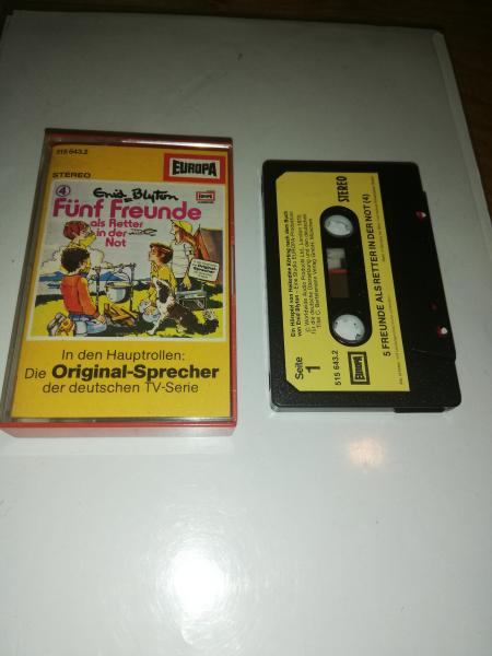 Fünf Freunde Folge 4 als Retter in der Not Schwarz mit Gelben Aufkleber 515643.2