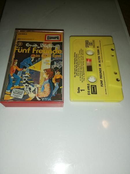 Fünf Freunde Folge 9 im alten Turm Gelb mit Gelben Aufkleber 515698.0