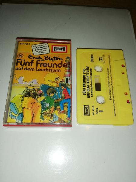 Fünf Freunde Folge 16 auf dem Leuchtturm Gelb mit Gelben Aufkleber 515751.0