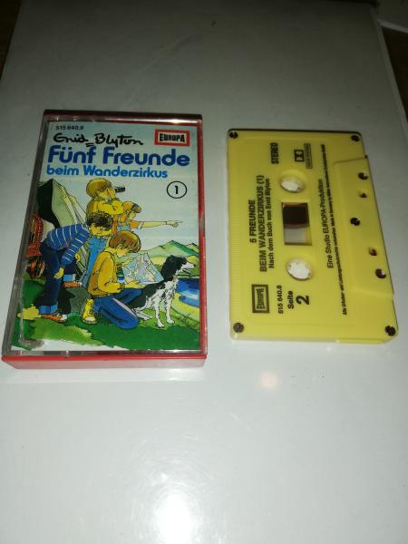 Fünf Freunde Folge 1 Beim Wanderzirkus 5-fach Silber geschraubt Gelb 515640.8 (Blau Oranges Cover)