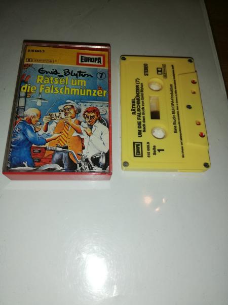 Enid Blyton Folge 7 Rätsel um die Falschmünzer 5-fach Silber Geschraubt Gelb 515665.3