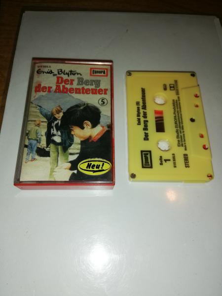 Enid Blyton Folge 5 Der Berg der Abenteuer 5-fach Silber geschraubt Gelb 515325.5