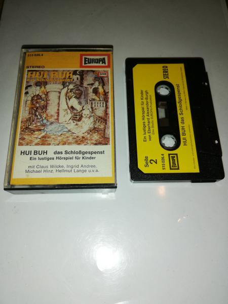 Hui Buh Folge 1 das Schloßgespenst Schwarz mit Gelben Aufkleber 515026.4