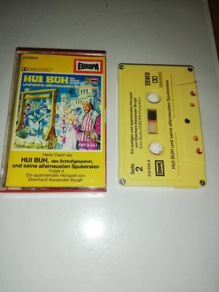 Hui Buh Folge 4 und seine allerneusten Spukereien 5-fach Silber geschraubt Gelb mit Gelben Aufkleber 515029.9 Europa