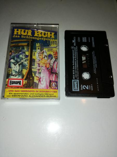 Hui Buh Folge 4 und das Geheimnis im Burgbrunnen Schwarz mit Weißen Druck 8287660411 4/1