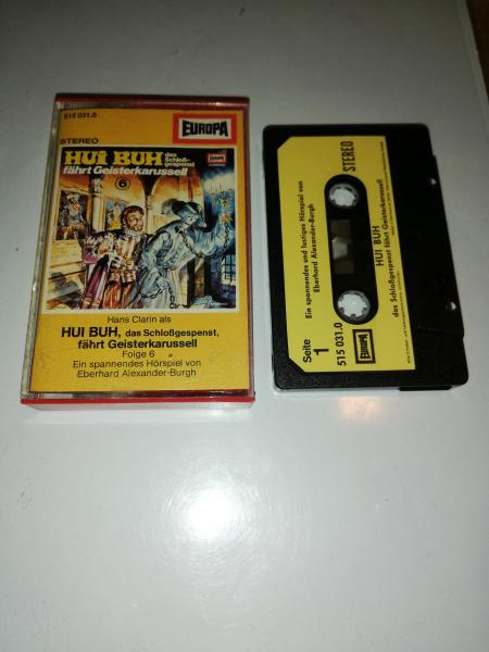 Hui Buh Folge 6 fährt Geisterkarussell Schwarz mit Beigen Aufkleber 515031.0