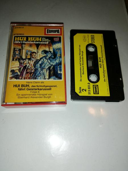 Hui Buh Folge 6 fährt Geisterkarussell Schwarz mit Gelben Aufkleber 515031.0