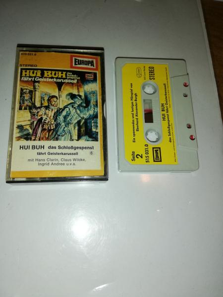 Hui Buh Folge 6 fährt Geisterkarussell Grau mit Gelben Aufkleber 515031.0