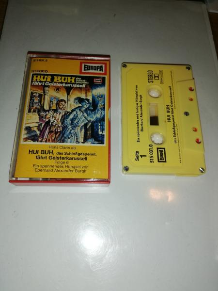 Hui Buh Folge 6 fährt Geisterkarussell 5-fach Silber geschraubt Gelb mit Gelben Aufkleber 515031.0