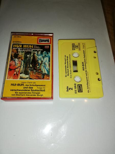 Hui Buh Folge 10 und das verschwundene Spukschloß Gelb mit Gelben Aufkleber 515109.0 Europa