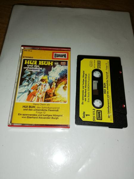 Hui Buh Folge 12 und das unheimliche Feuerroß Schwarz mit Gelben Aufkleber 515111.2