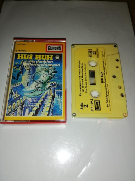 Hui Buh Folge 15 im dunklen Mitternachtswald 5-fach Silber geschraubt Gelb mit Gelben Aufkleber 515139.2