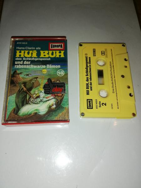 Hui Buh Folge 18 und der rabenschwarze Dämon 5-fach Silber geschraubt Gelb mit Gelben Aufkleber 515143.0