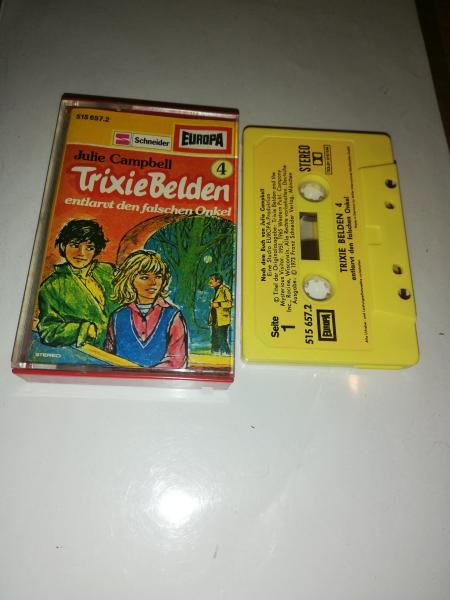 Trixie Belden Folge 4 entlarvt den falschen Onkel Gelb mit Gelben Aufkleber 515657.2
