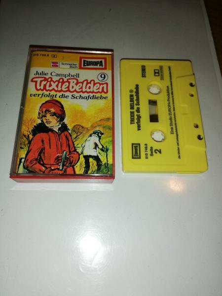 Trixie Belden Folge 9 verfolgt die Schafdiebe Gelb 515749.8