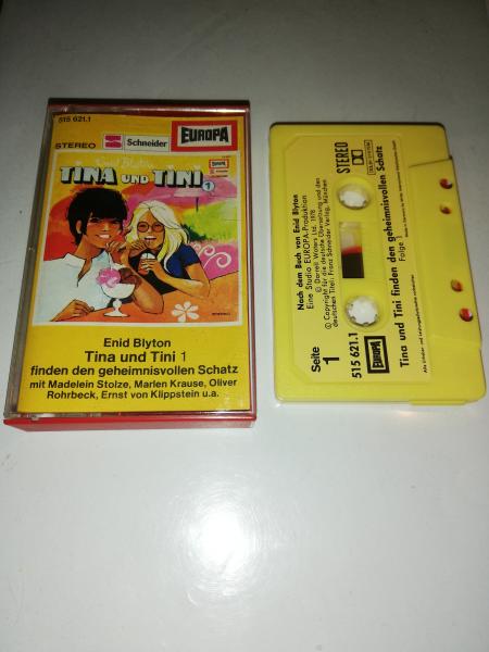 Tina und Tini Folge 1 finden den geheimnisvollen Schatz Gelb mit Gelben Aufkleber 515621.1