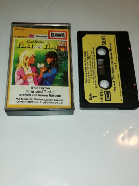 Tina und Tini Folge 2 stehen vor neuen Rätseln Schwarz mit Beigen Aufkleber 515632.7 Europa