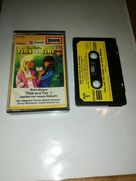 Tina und Tini Folge 2 stehen vor neuen Rätseln Schwarz mit Gelben Aufkleber 515632.7 Europa
