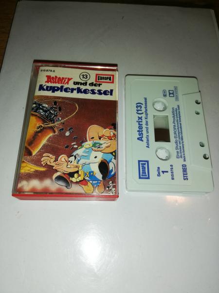 Asterix Folge 13 und der Kupferkessel Weiß mit Blauen Druck 515879.6 Europa