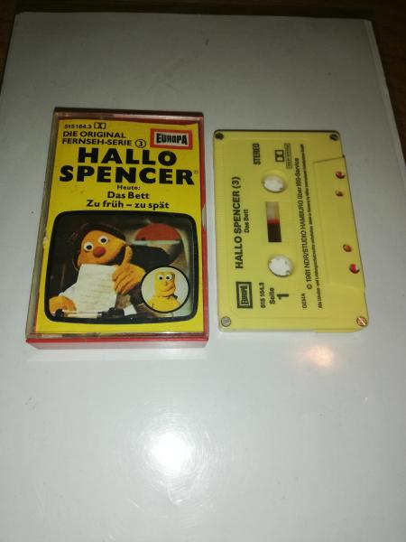 Hallo Spencer Folge 3 Das Bett Zu Früh Zu Spät Gelb 4-fach Silber geschraubt mit Gelb 515164.3