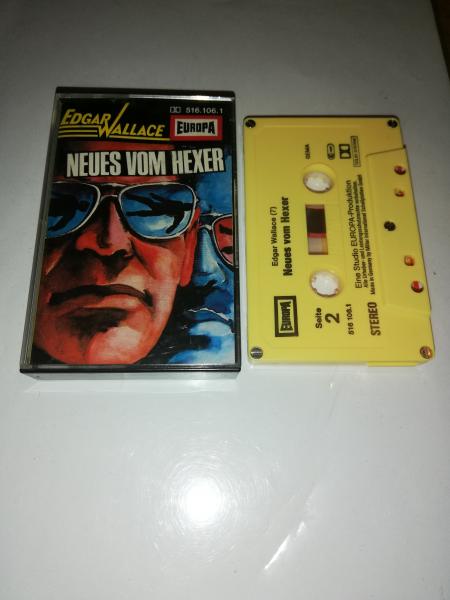 Edgar Wallace Folge 7 Neues vom Hexer 5-fach Silber geschraubt Gelb 516106.1