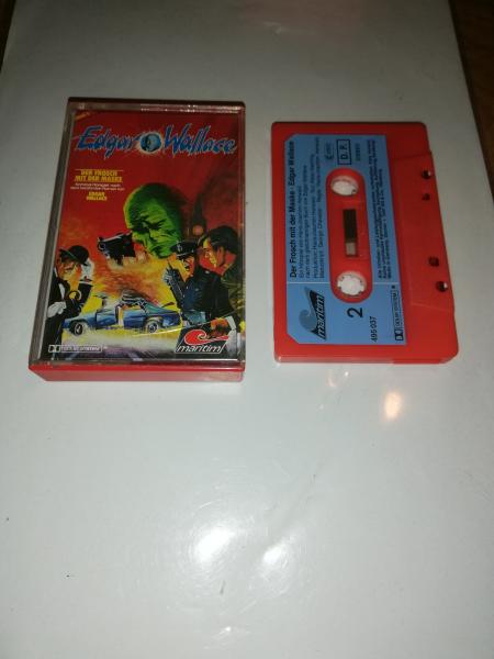 Edgar Wallace Folge 2 Der Frosch mit der Maske Rot mit Blauen Aufkleber 495037-211 Maritim