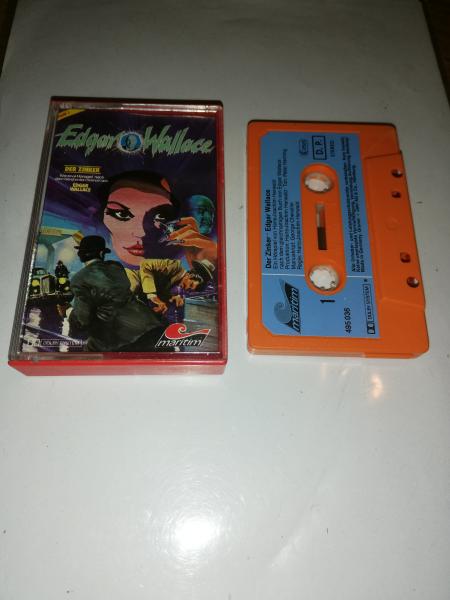 Edgar Wallace Folge 1 Der Zinker Orange mit Blauen Druck 495036-211 Maritim
