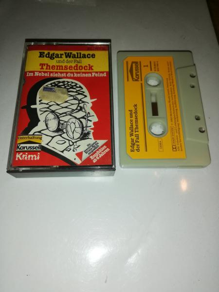 Edgar Wallace und der Fall Themsedock Grau mit Gelben Aufkleber 813790-4 Karussell