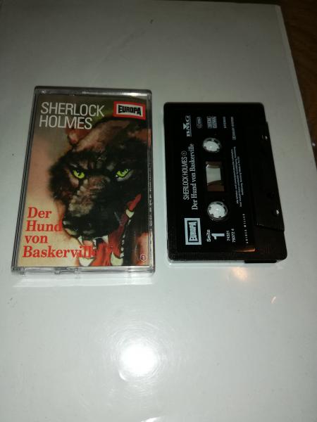 Sherlock Holmes Folge 1 Der Hund von Baskerville Schwarz mit Weißen Druck 8869700225 4/1