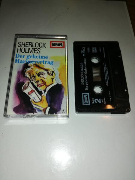 Sherlock Holmes Folge 4 Der Daumen des Ingenieurs Schwarz mit weißen Druck 8869700225 4/3