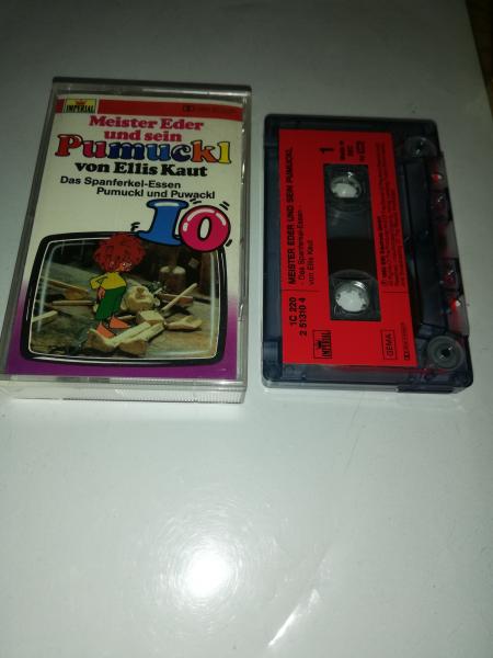 Pumuckl Folge 10 Das Spanferkel-Essen/Pumuckl und Puwackl Transparent mit Roten Aufkleber 1C220251310.4 EMI Imperial