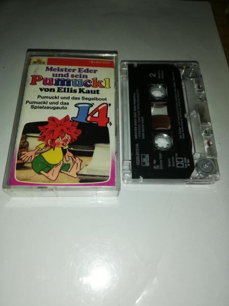 Pumuckl Folge 14 und das Segelboot/und das Spielzeugauto Transparent 1C220251314.4 EMI Imperial