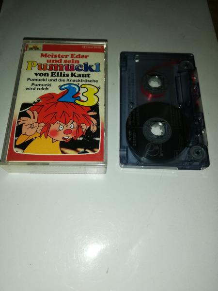 Pumuckl Folge 23 und die Knackfrösche/wird reich Dunkeltransparent 1C220251323.4 EMI Imperial