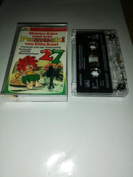 Pumuckl Folge 27 und der Geburtstag/und die Blechbüchsen Transparent 1C220251327.4 EMI Imperial