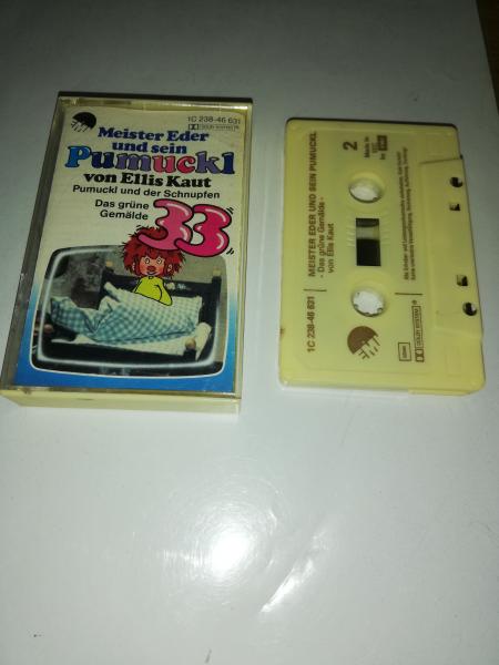 Pumuckl Folge 33 und der Schnupfen/Das grüne Gemälde Beige mit Braunen Druck 1C238-46-631