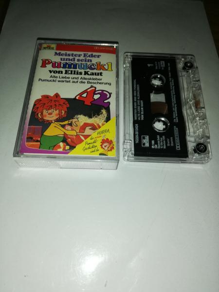 Pumuckl Folge 42 Alte Liebe und Alleskleber/wartet auf die Bescherung Transparent 1C220251342.4 EMI Imperial
