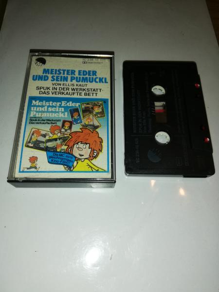 Pumuckl Folge Spuk in der Werkstatt/Das verkaufte Bett Schwarz mit Weißen Druck 1C238-46426 EMI Electrola