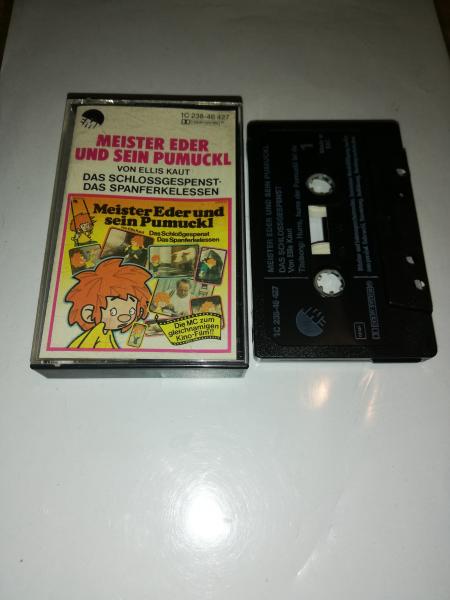 Pumuckl Das Schlossgespenst/Das Spanferkelessen Schwarz mit Weißen Druck 1C238-46427 EMI Electrola