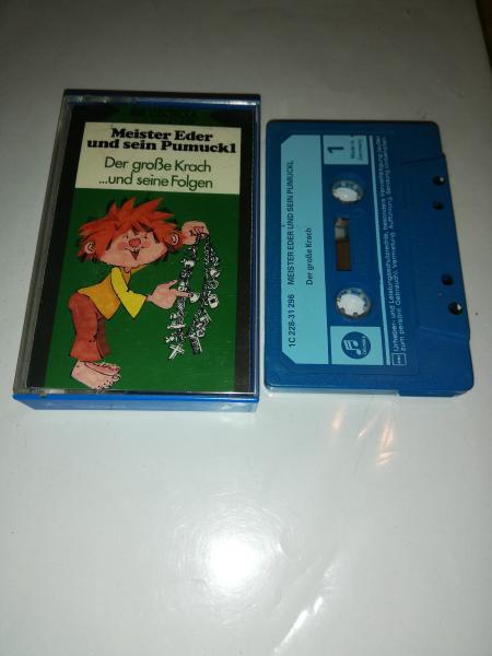 Pumuckl Der große Krach und seine Folgen Blau mit Blauen Aufkleber 1C228-31296 Columbia EMI Electrola